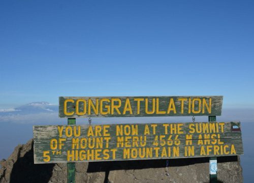 Aufstieg auf den Mount Meru
