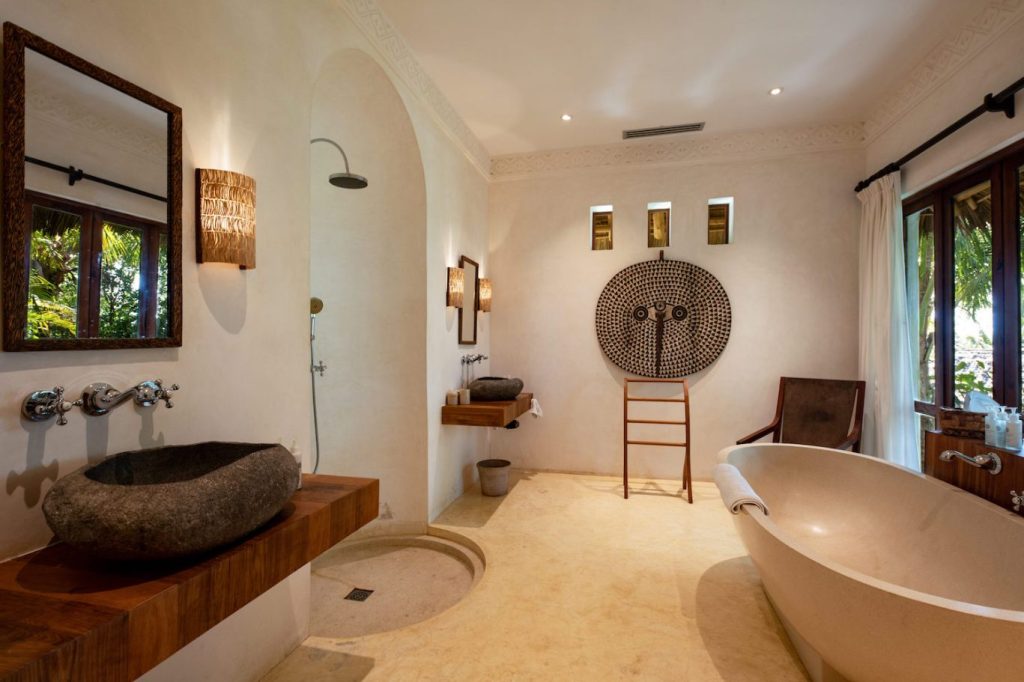 Badezimmer Qambani Zanzibar