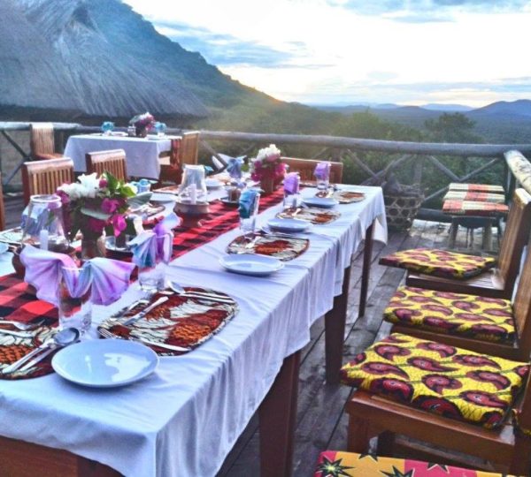 Terrasse des Restaurants
